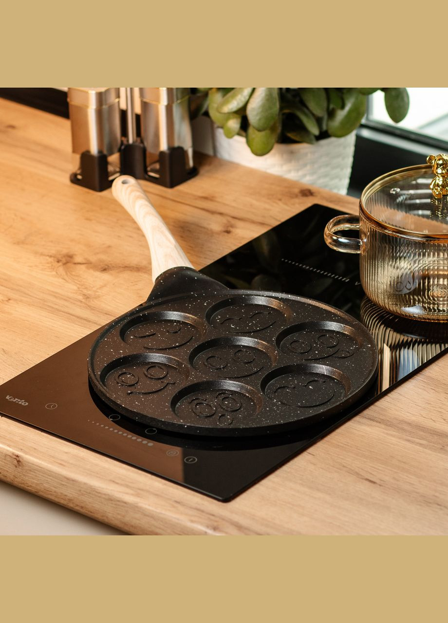 Сковорода для панкейків 26.5 см, чорний Breakfast (322300255)