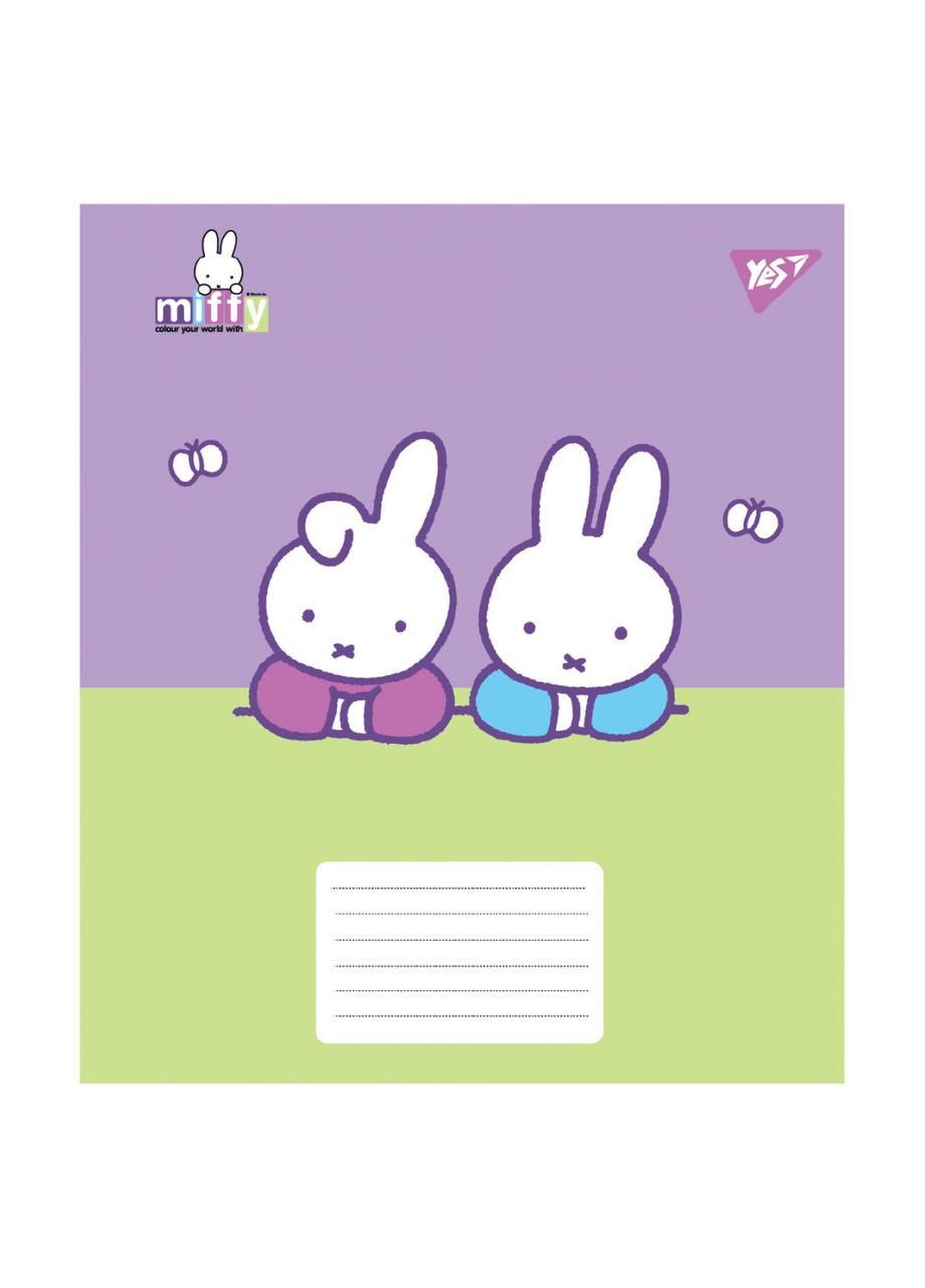 Набір зошитів Miffy Spring А5, в лінію, 24 аркуші, 20 шт. () Yes 767630 (350668815)