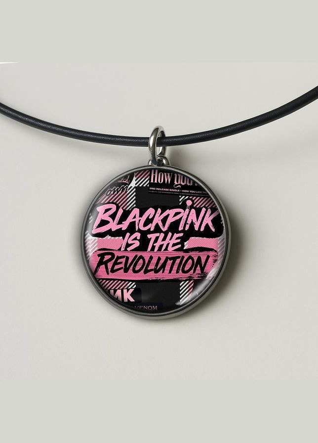 Подвеска (кулон) K pop BLACKPINK #05 (круглый) No Brand (328050268)