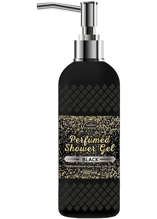 Парфумований крем-гель для душу Perfumed Black 300ml (890401-31018739) Energy of Vitamins (368622022)