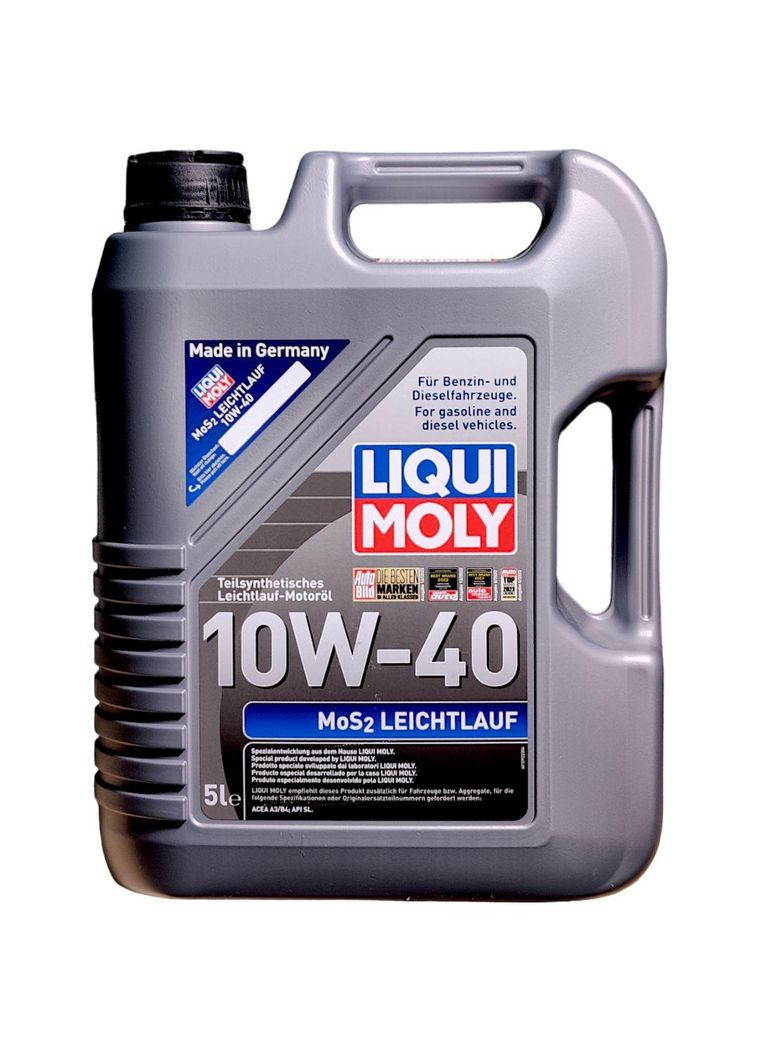 Масло MoS2 Leichtlauf 10W-40 5л Liqui Moly (360876405)