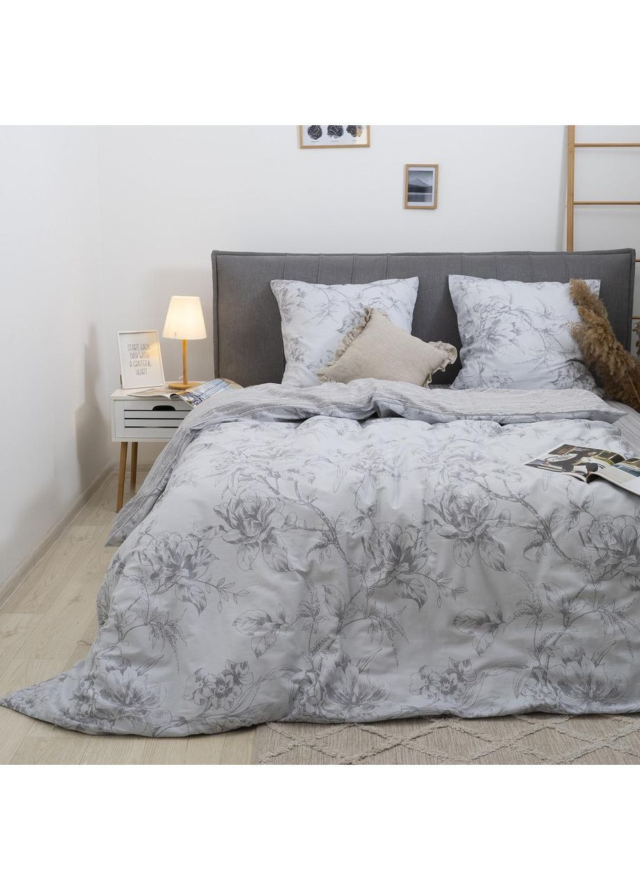 Комплект постельного белья евро Satin Twill 720 100% хлопок Viluta (387515686)
