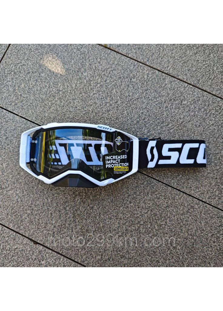 Окуляри на кросовий шолом. Кросові окуляри. Мото окуляри ендуро. Окуляри для кросового шолома Scott (368835007)