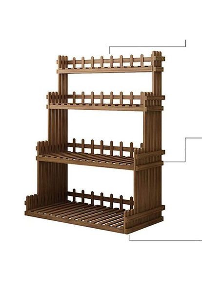 Підставка для квітів з дерева Албуфейра 100 капучино (ЦВТ-109609) No Brand (328227069)