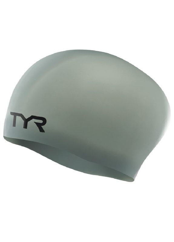 Шапочка для плавания Long Hair Wrinkle Free Silicone Cap (LCSL-019) TYR (362568167)