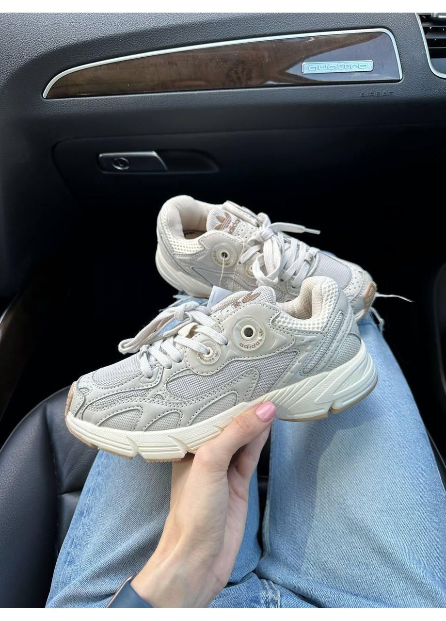 КРОСІВКИ ЖІНОЧІ ADIDAS ASTIR BEIGE АДІДАС No Brand бежеві демісезони (368647021)