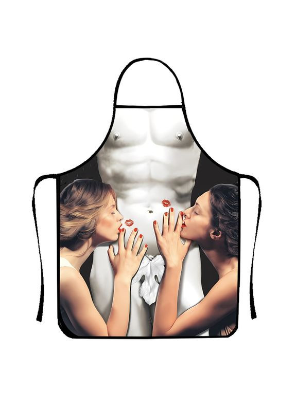 Прикольный фартук для мужчин Любовь 80 на 60 см разноцветный Jannet Фартух (327218224)