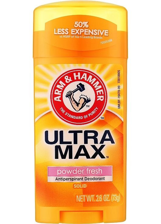 Твердый дезодорант Ultra Max Antiperspirant & Doodorant Powder Fresh 73g (1189678-31016731) Arm & Hammer (368663902)