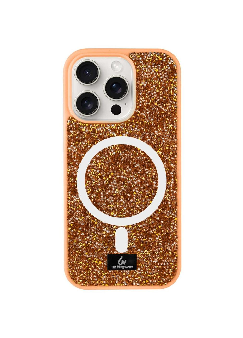 TPU чохол with MagSafe для Apple iPhone 15 Pro (6.1") Bling World (314694342)