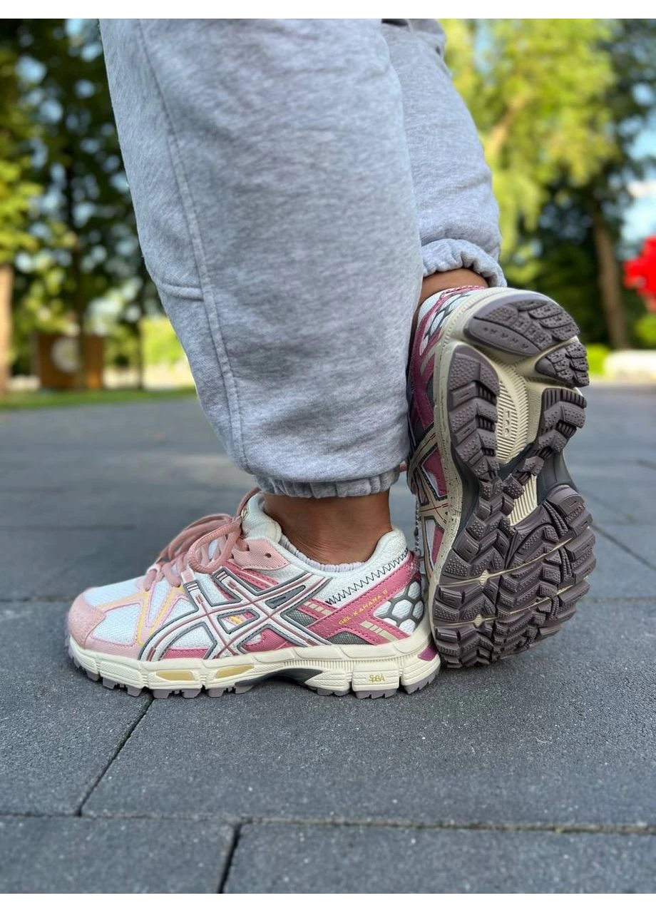 КРОССОВКИ ЖЕНСКИЕ ASICS GEL-KAHANA 8 BEIGE PINK АСИКС ГЕЛЬ КАХАНО 8 РОЗОВЫЕ No Brand розовые демисезоны (392003354)