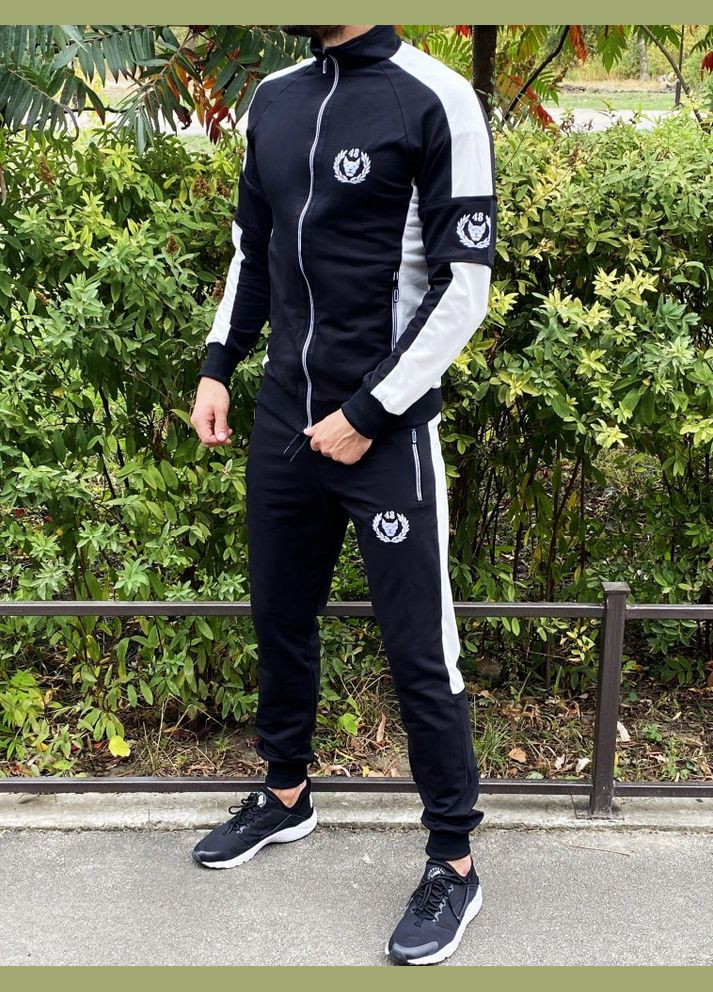Мужской спортивный костюм Triangle black Miracle (323467236)