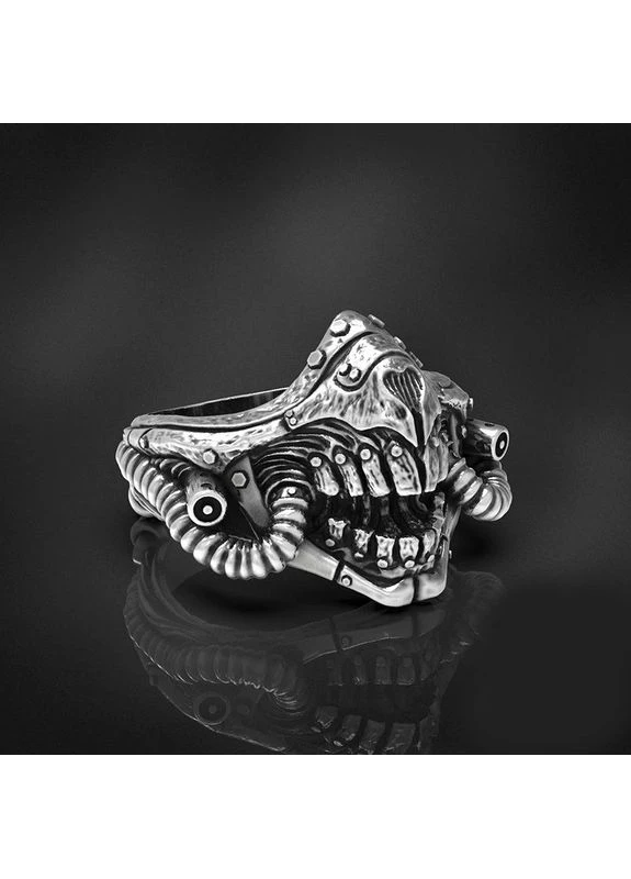 Кольцо в виде черепа Маска из фильма Безумный Макс размер регулируемый Fashion Jewelry (397533837)