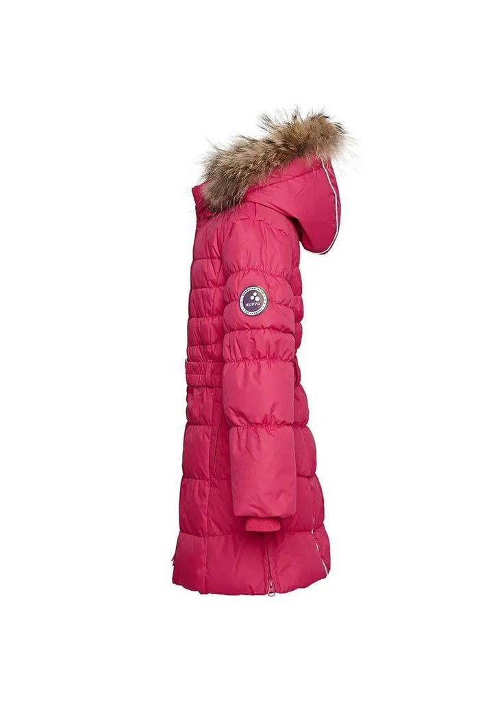 Фуксинова (колору Фукія) пальто-пуховик yasmine, р.146, фуксія () Huppa 12020055-00063-146
