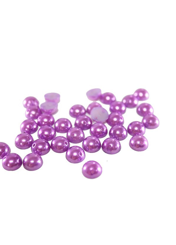 Напівбусини пришивні 50шт/10мм Бузковий FROM FACTORY POA (340464681)