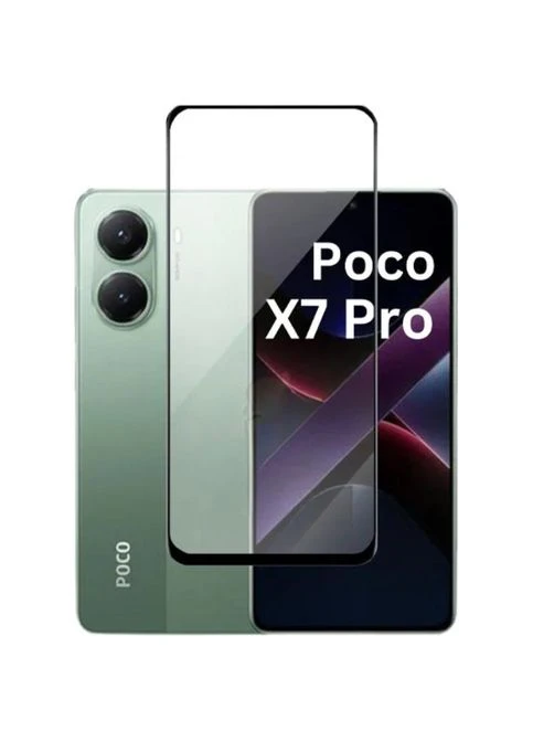 Захисне скло для Poco X7 Pro Black (713415) BeCover (338562902)
