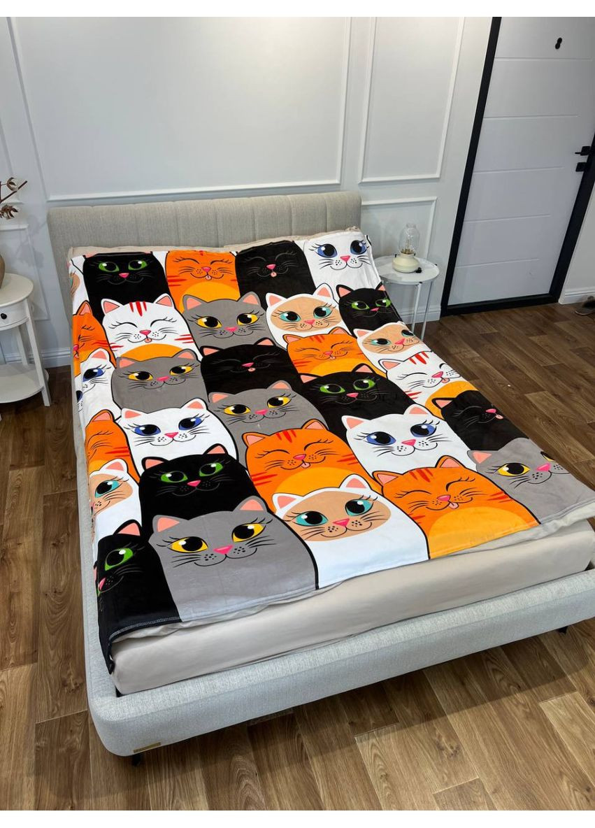 Плед 3D Чарівні котики 12442 135х160 см FlexDress (368763876)