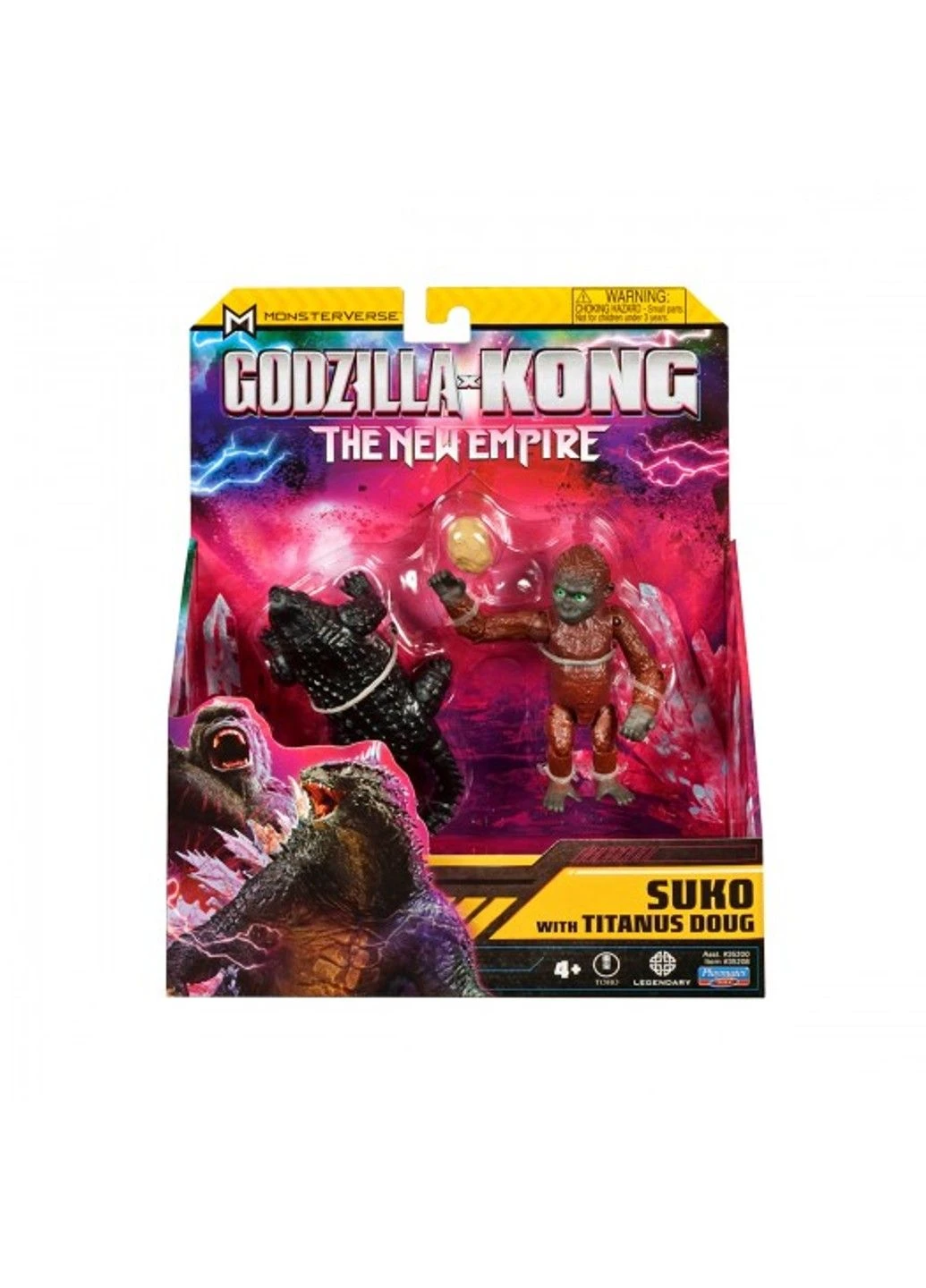 Набор фигурок Godzilla x Kong – Зуко с Дагом Godzilla vs. Kong (335055612)