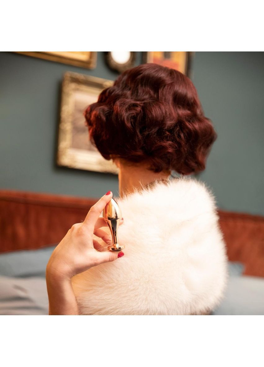 Анальная пробка Rosy Gold - Nouveau Butt Plug No Brand (369636843)