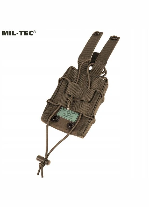 Підсумок тактичний для магазина Одинарний Койот MAG.TASCHE OPEN TOP SINGLE DARK COYOTE (13496919) Mil-Tec (323650578)