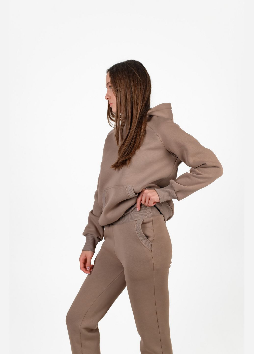 Жіночий спортивних костюм тринитка на флісі NEL (307497340)