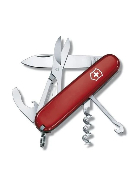 Нож Compact 91мм, 15 функций, красный Victorinox (385889829)