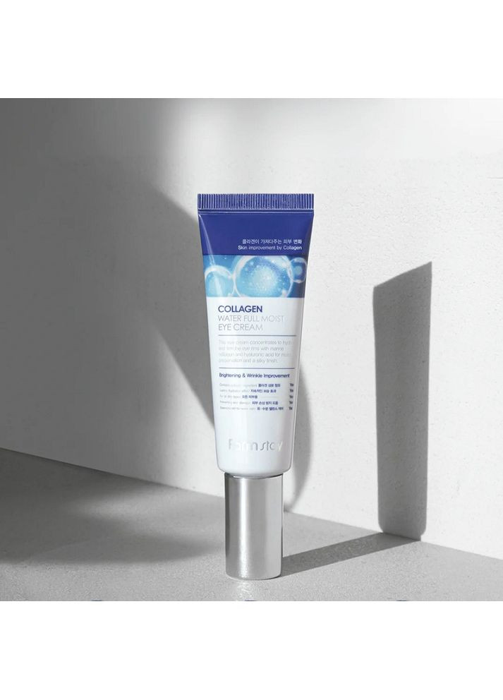 Зволожуючий крем для зони навколо очей із колагеном Collagen Water Full Moist Eye Cream 50 ml FarmStay (358499653)