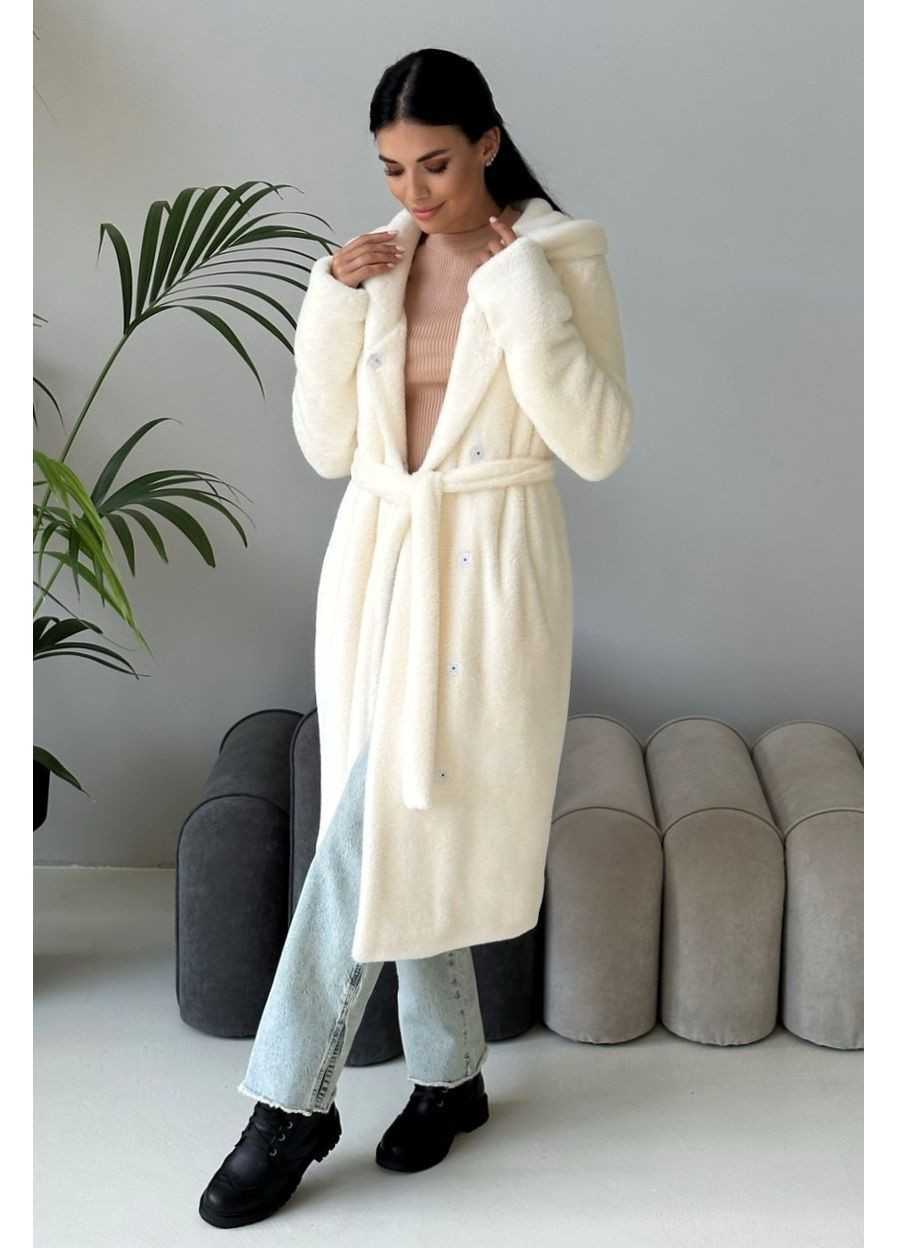 Шуба из эко-меха альпаки SN3 CHICLY (368754413)