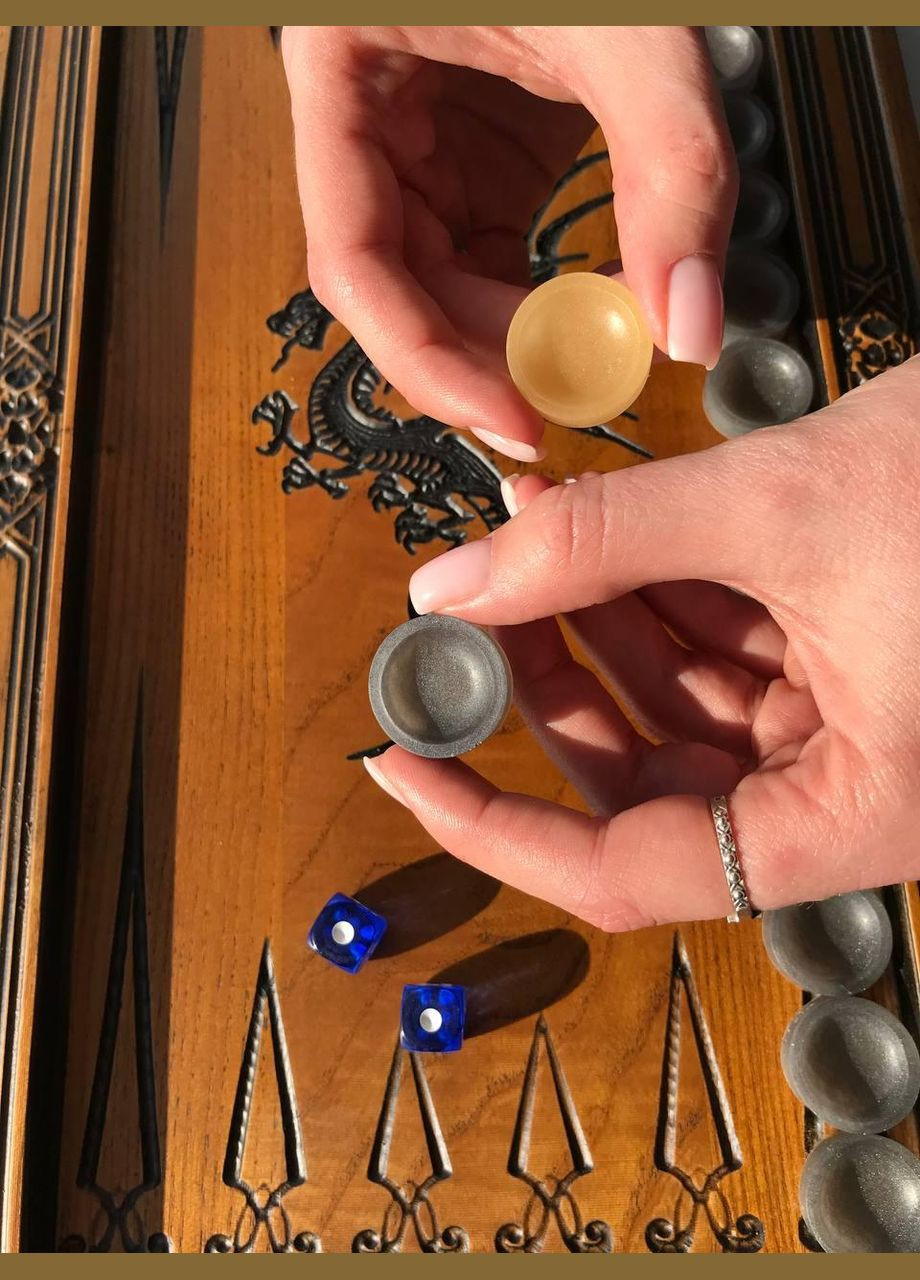 дерев'яні 46×23 см, арт.190183, "Вогняний Дракон": подарунок, що запалить азарт Кавун Нарди (335212025)