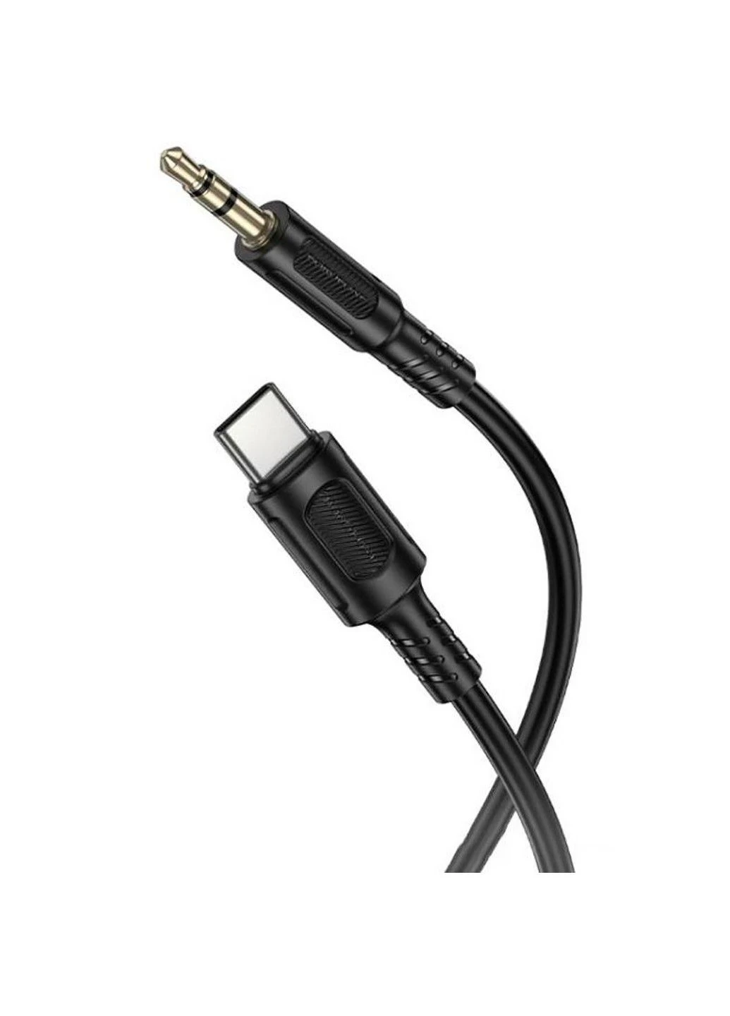 Аудіо кабель Aux BL25B Nice (Type-C to AUX 3.5mm) (1m) Borofone (388701234)