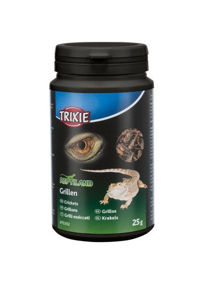 Лакомство для рептилий сверчки сушеные 25 г (*) Trixie (322592490)