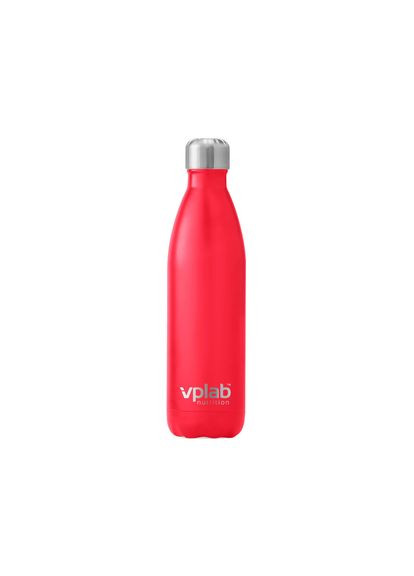 Термопляшка, Metal water bottle VPLab, 500 мл (Малина) VPLab Nutrition (329200150)