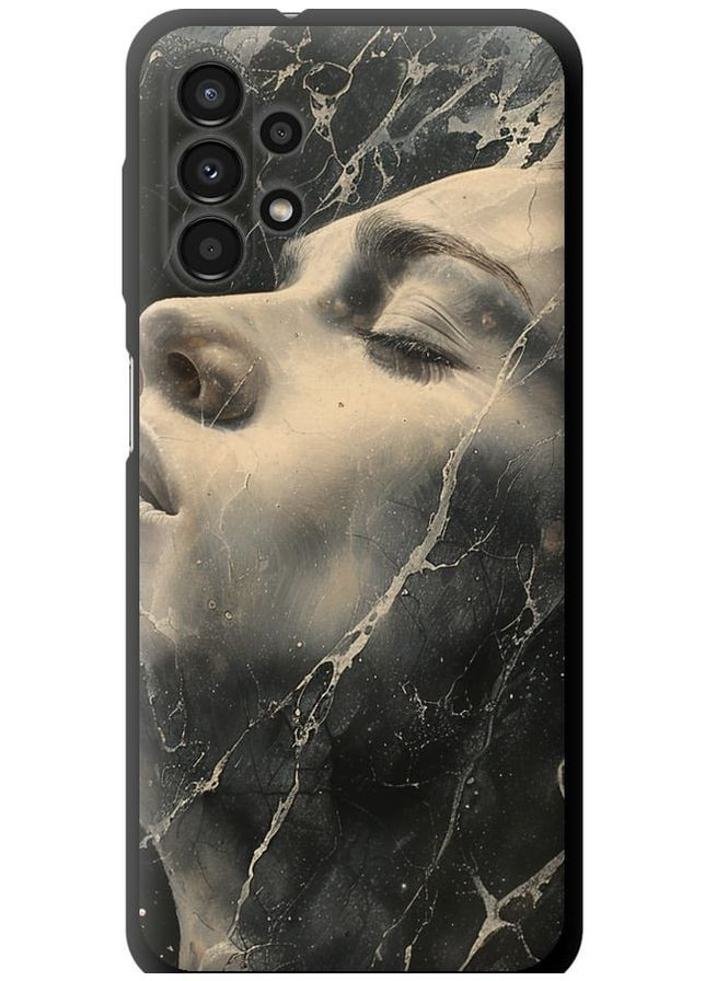 TPU чорний чохол 'Мармурова жінка' для Endorphone Samsung Galaxy A13 A135F (285698998)