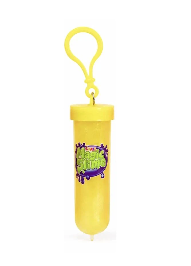 Слайм Magic Slime в тубе с брелоком, антистресс-игрушка, с блестками, 20 мл Craze (401553046)