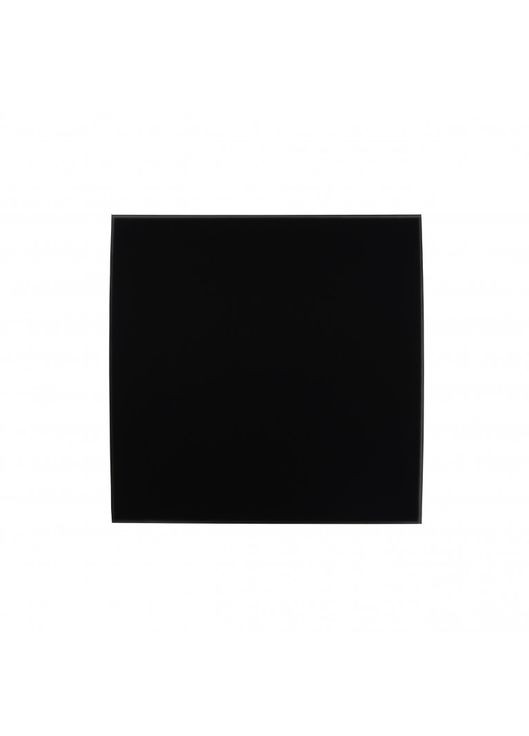 Вентилятор сверхтонкий стеклянный MMP100 черный глянец с обратным клапаном MMotors JSC (300801200)