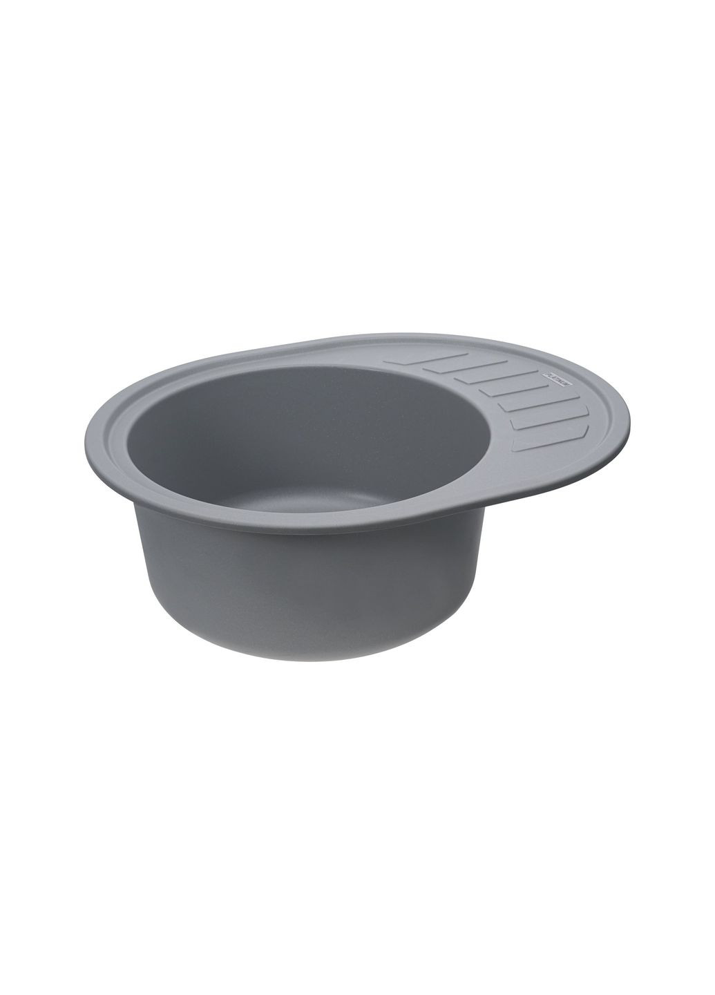 Гранитная мойка для кухни 6250 SOUL матовая Серый металлик Platinum (269793375)