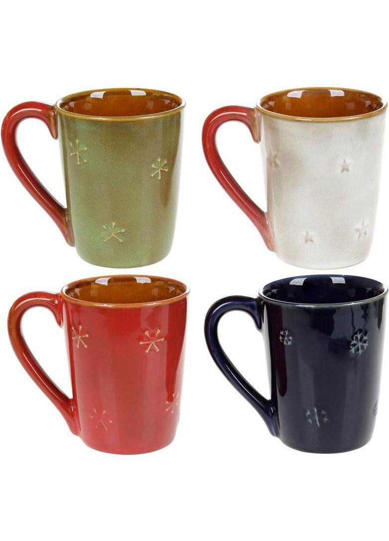 Кружка керамічна "Новорічні друзі" 400мл Bona (330136874)