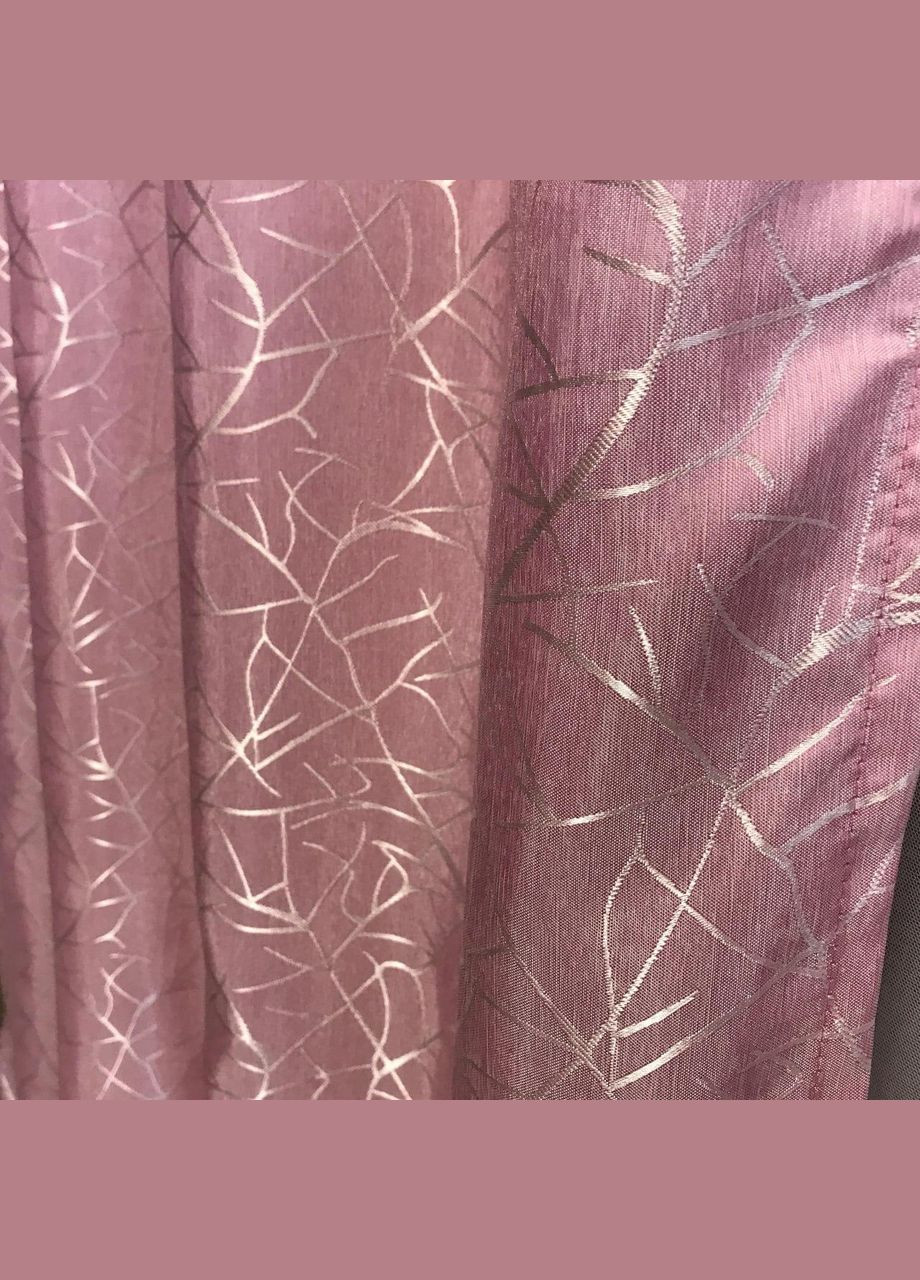 Однотонные мраморные шторы жаккард 2шт 2x150x270 см (П1Е1011011-3) No Brand (306633648)