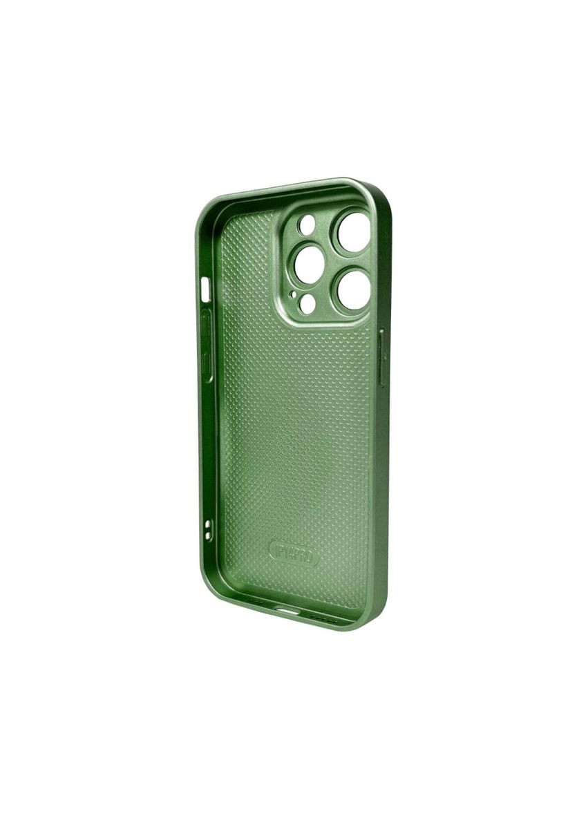 Чехол для смартфона AG Glass Matt Frame Color для iPhone 15 Pro Light Green No Brand (304732638)