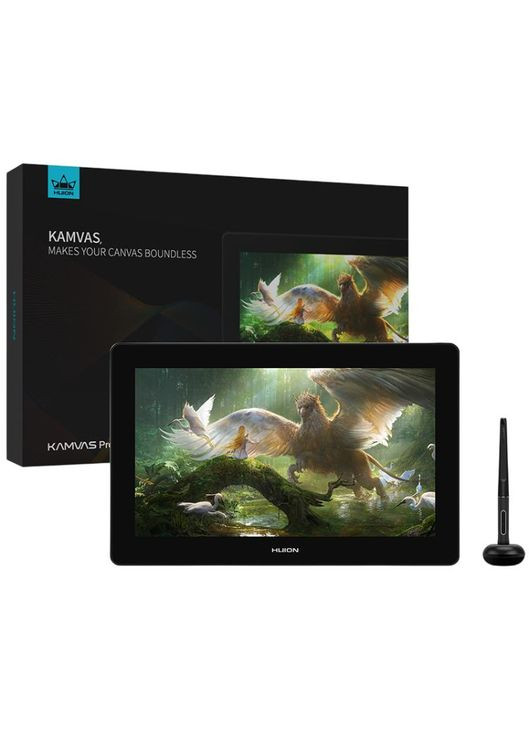 Графічний монітор Kamvas Pro 16 Black/Grey (GT1561) Huion (322936595)