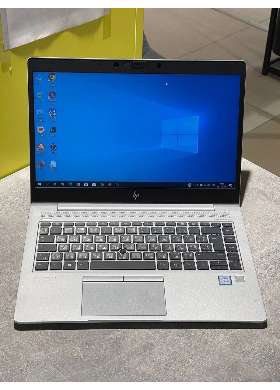 Ультрабук HP EliteBook 840 G6 / 14" (1920x1080) IPS / Intel Core i7-8650U (4 (8) ядра по 1.9 - 4.2 GHz) / 8 GB DDR4 / 480 GB Hewlett Packard (398138743)