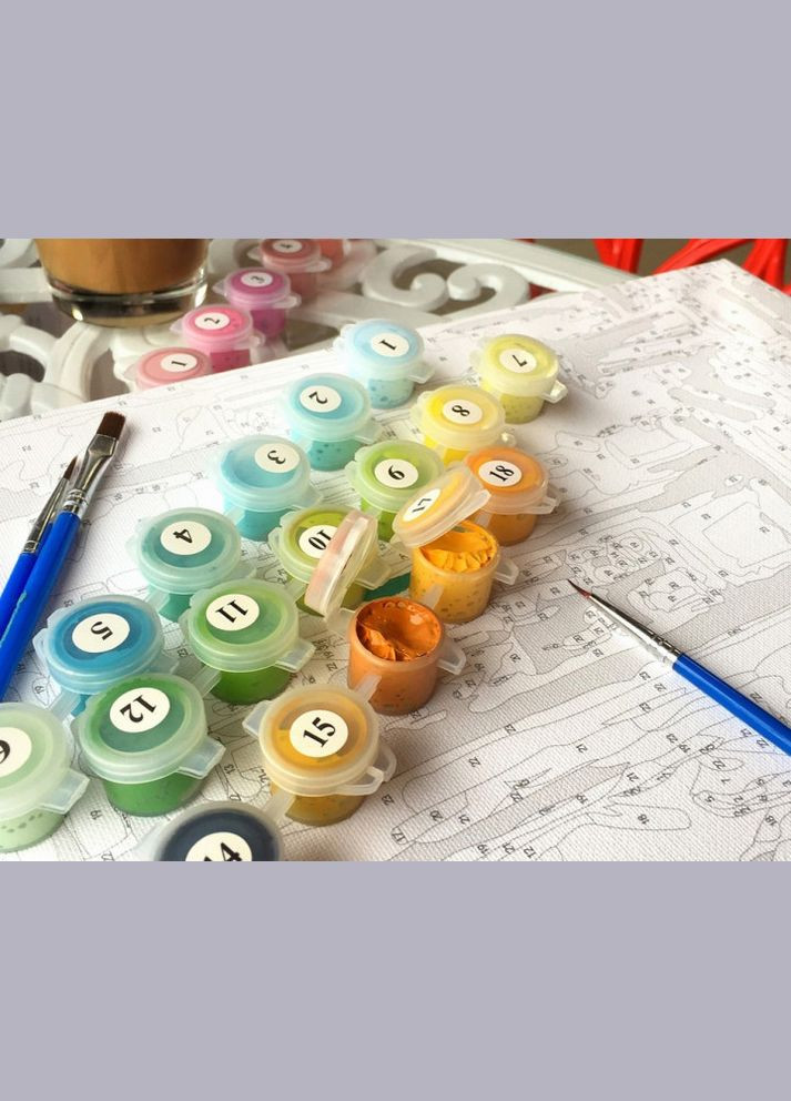 Картина по номерам Патриотическая украинская тематика Цветущий флаг ©Svetlana Drab 40х50 BS53147 Brushme (308988028)