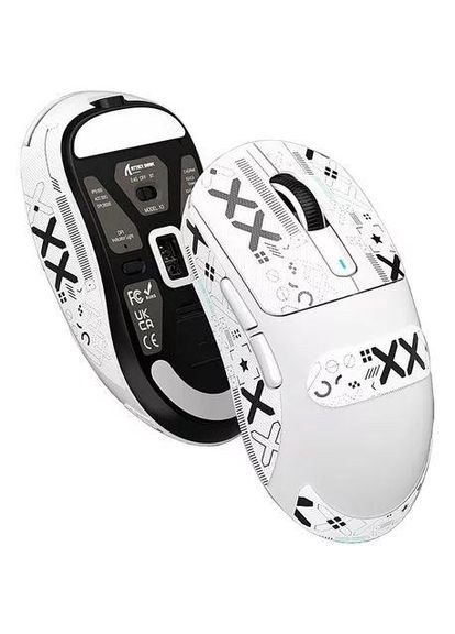 Бездротова мишка X3 White | Сенсор PAW3395 | 65 годин акум ATTACK SHARK (345627084)