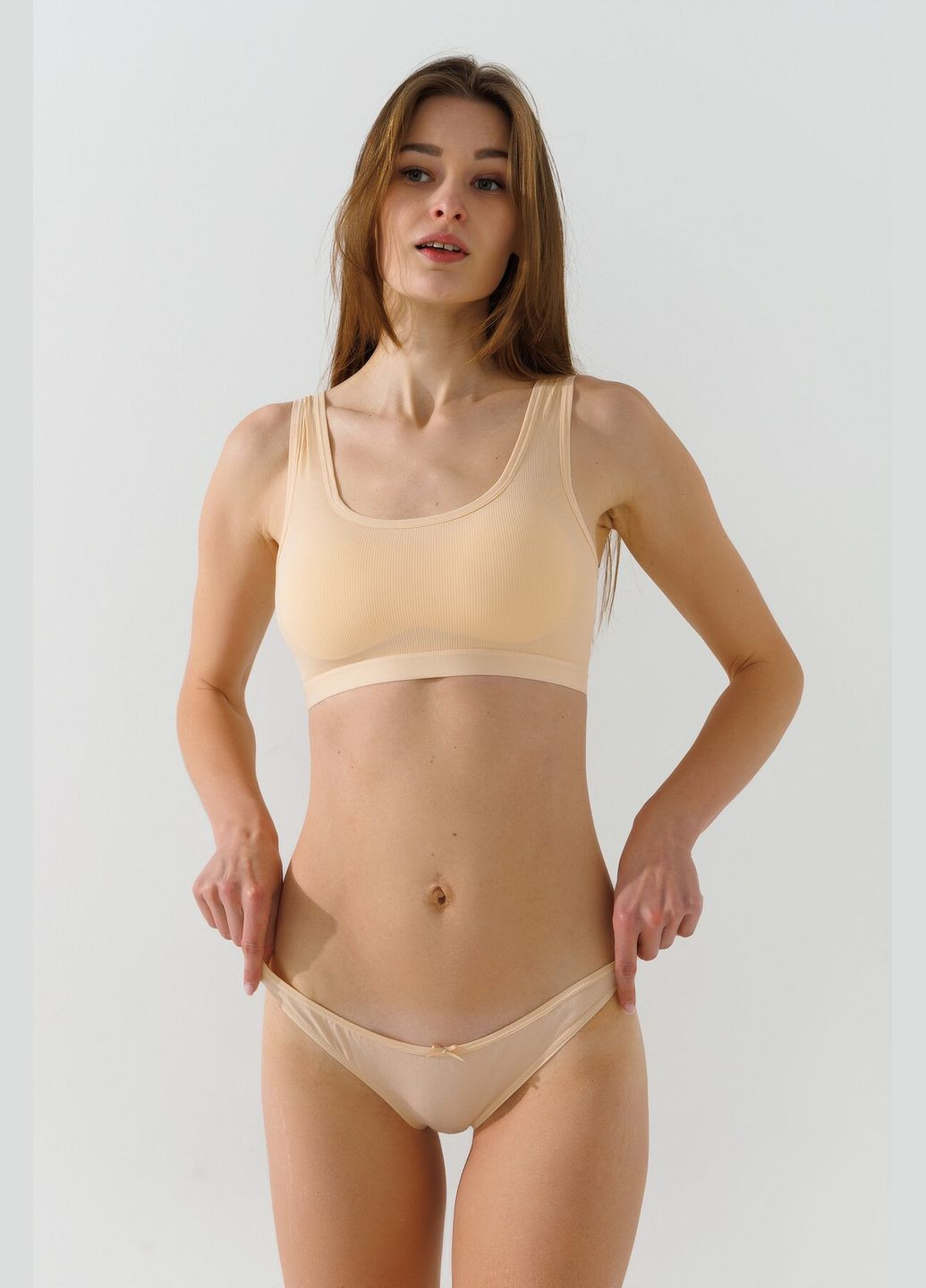 Трусы женские 400MB-06 Бежевый shop (5904577845369) Lama (365775733)