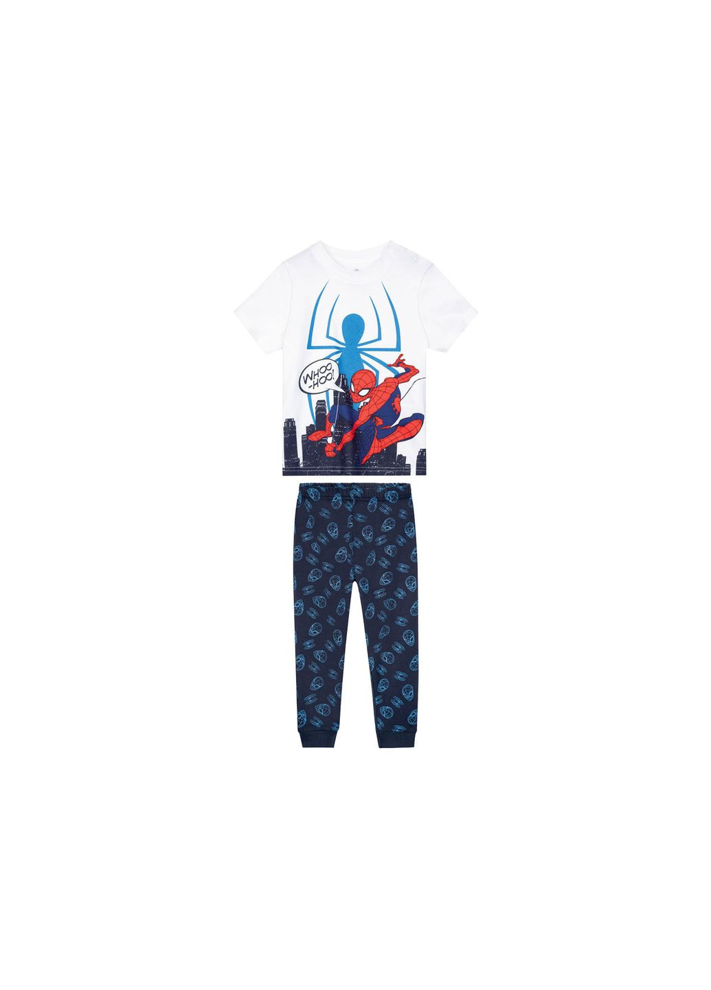 Комбінована піжама (футболка і штани) для хлопчика spider-man 370236 різнобарвний Disney
