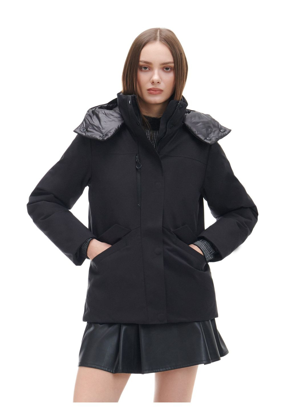 Черная куртка демисезон,черный, Cropp