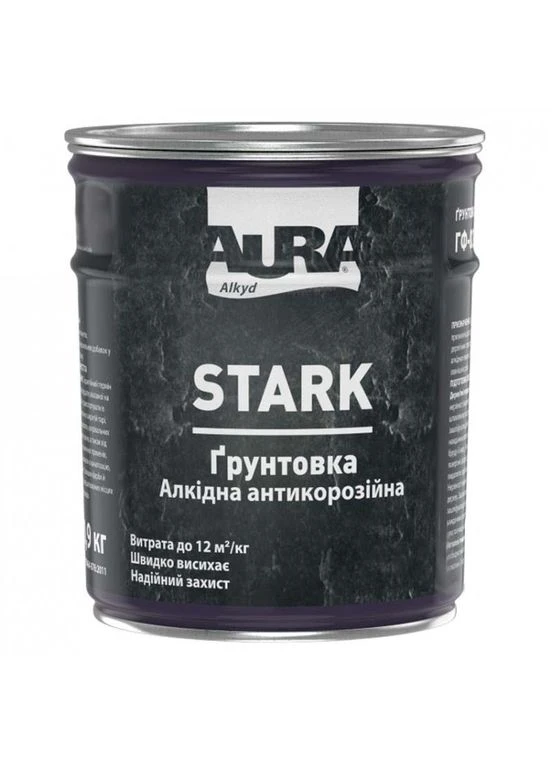 Грунтовка антикоррозионная Stark №11 белый мат 2,8 кг AURA (360882048)
