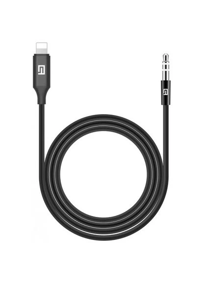 Аудіо-кабель Lightning Male to 3.5mm (mini-Jack) Male 1m Black (ARM76889) ArmorStandart (386060657)