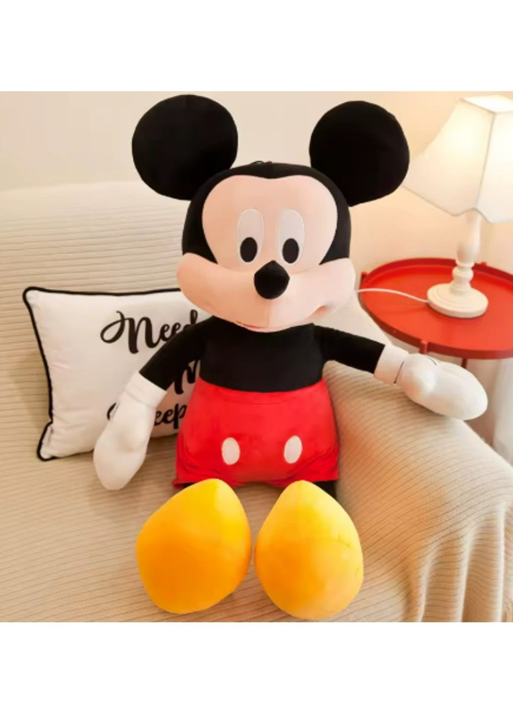 М'яка дитяча іграшка мишка Міккі Маус 31 см No Brand (367268919)