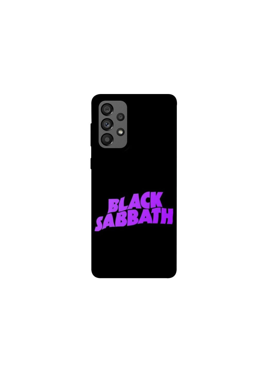 Чехол на Samsung Galaxy A73 5G Black Sabbath logo ver.1 Frontalka (361104192)