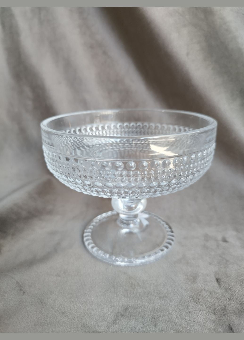 Набір креманок HP-19-25 скляних 6 шт 250 мл Прозорий Yiwu (338195381)